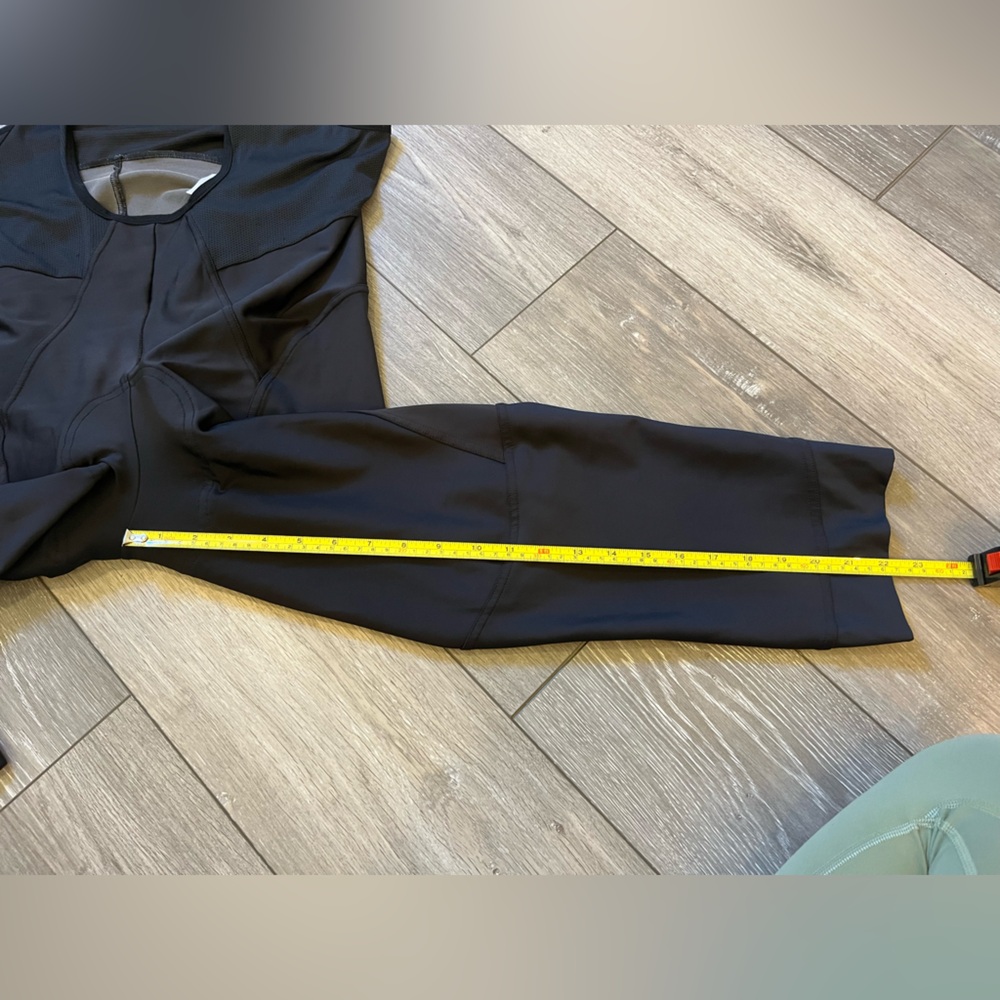 Men's Black Cycling Bib Shorts - Picture 3 of 9